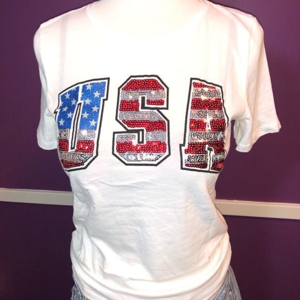 SOLD!Victoria Secret Pink Fourth Of July Blingy
